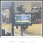 Event production, invites, promotion, management, video production